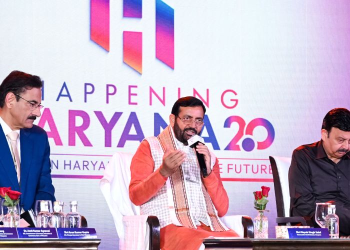 मुंबई में निवेशकों के साथ CM नायब सैनी की राउंड टेबल कॉन्फ्रेंस, डिफेंस सेक्टर में नई नीति पर जोर