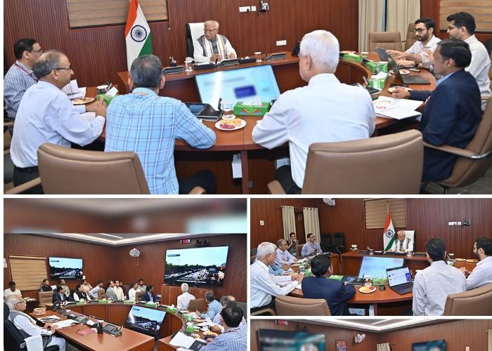 मनोहर लाल ने की मेट्रो कनेक्टिविटी की समीक्षा, घर से गंतव्य तक सफर सुगम बनाने पर फोकस